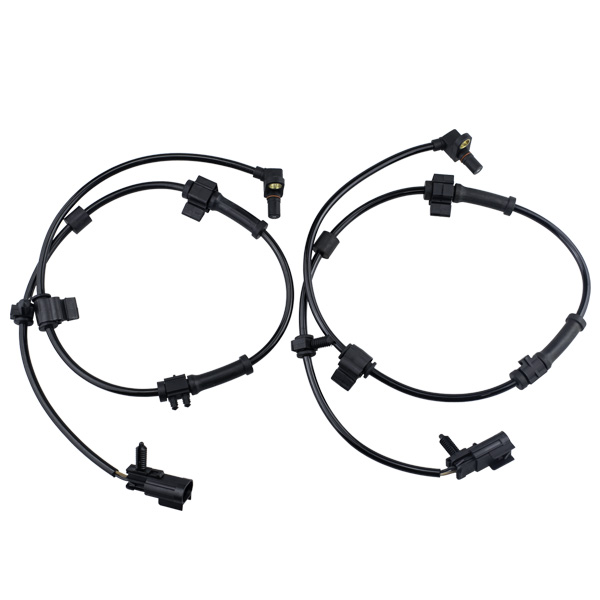 Front ABS Wheel Speed Sensor Left & Right fit for 02-09 Chevy Trailblazer EXT SSR GMC Envoy XL XUV, Buick Rainier, Saab 9-7x2, Oldsmobile Bravada 2002 2003 2004 2005 2006 2007 2008 2009, ALS1337, 2pc